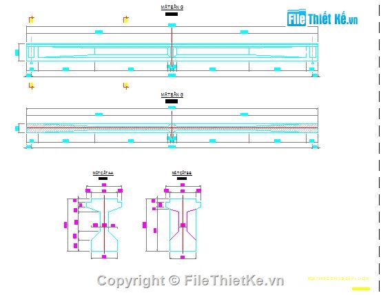 Bản vẽ cầu dầm I,Bản vẽ chi tiết cầu dầm I,Bản vẽ dầm I khổ 18 đến 33,chi tiết dầm I,các loại dầm I